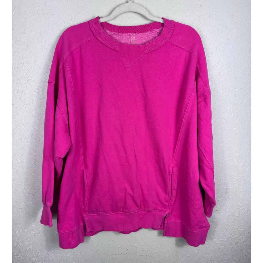 Free People Intimately Free Hot Pink Camden with Pockets Size Medium
